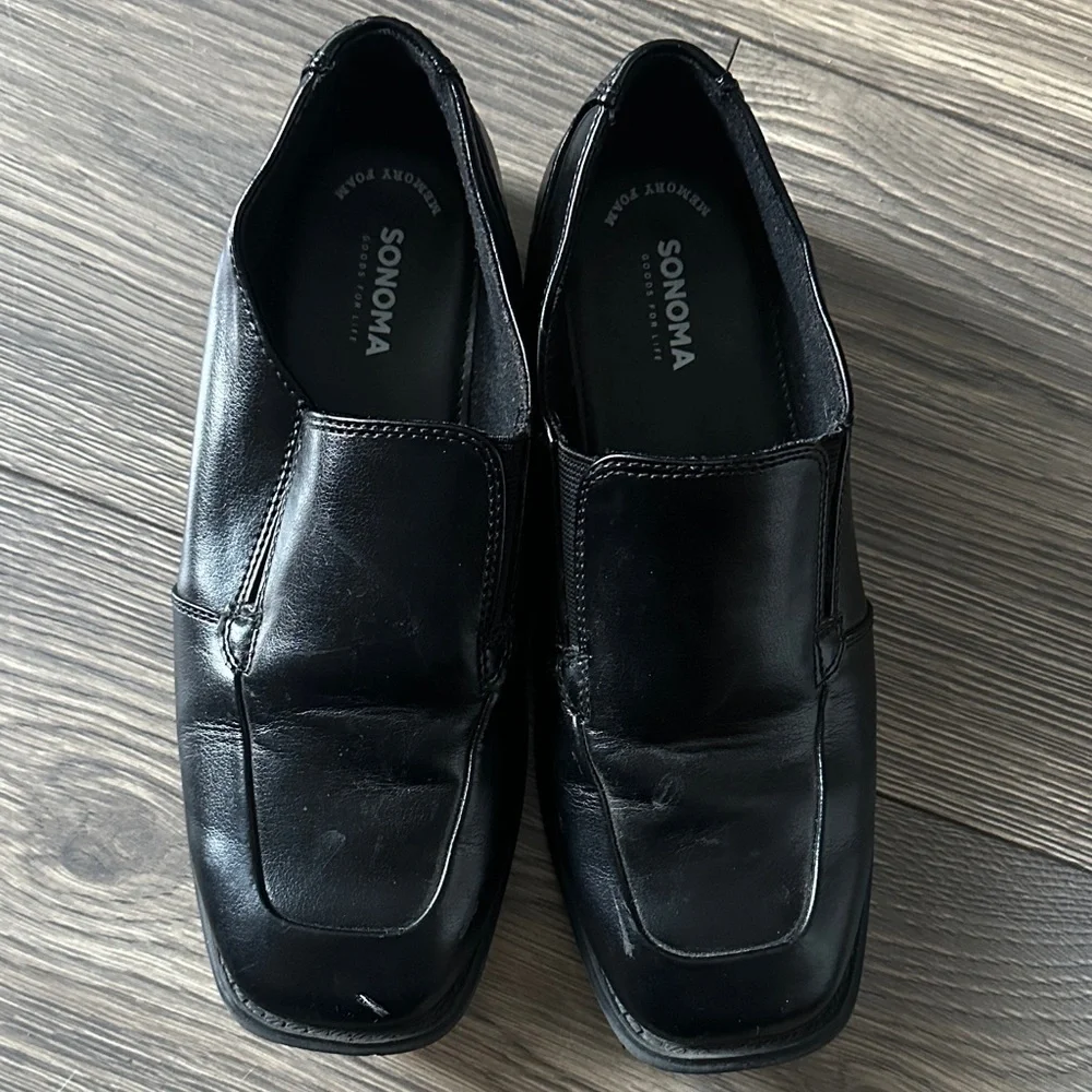 Sonoma Kids Black Dress Shoes